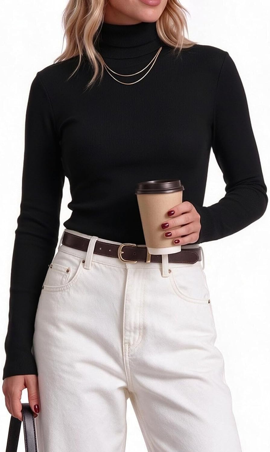 Slim Fit Turtleneck Sweater
