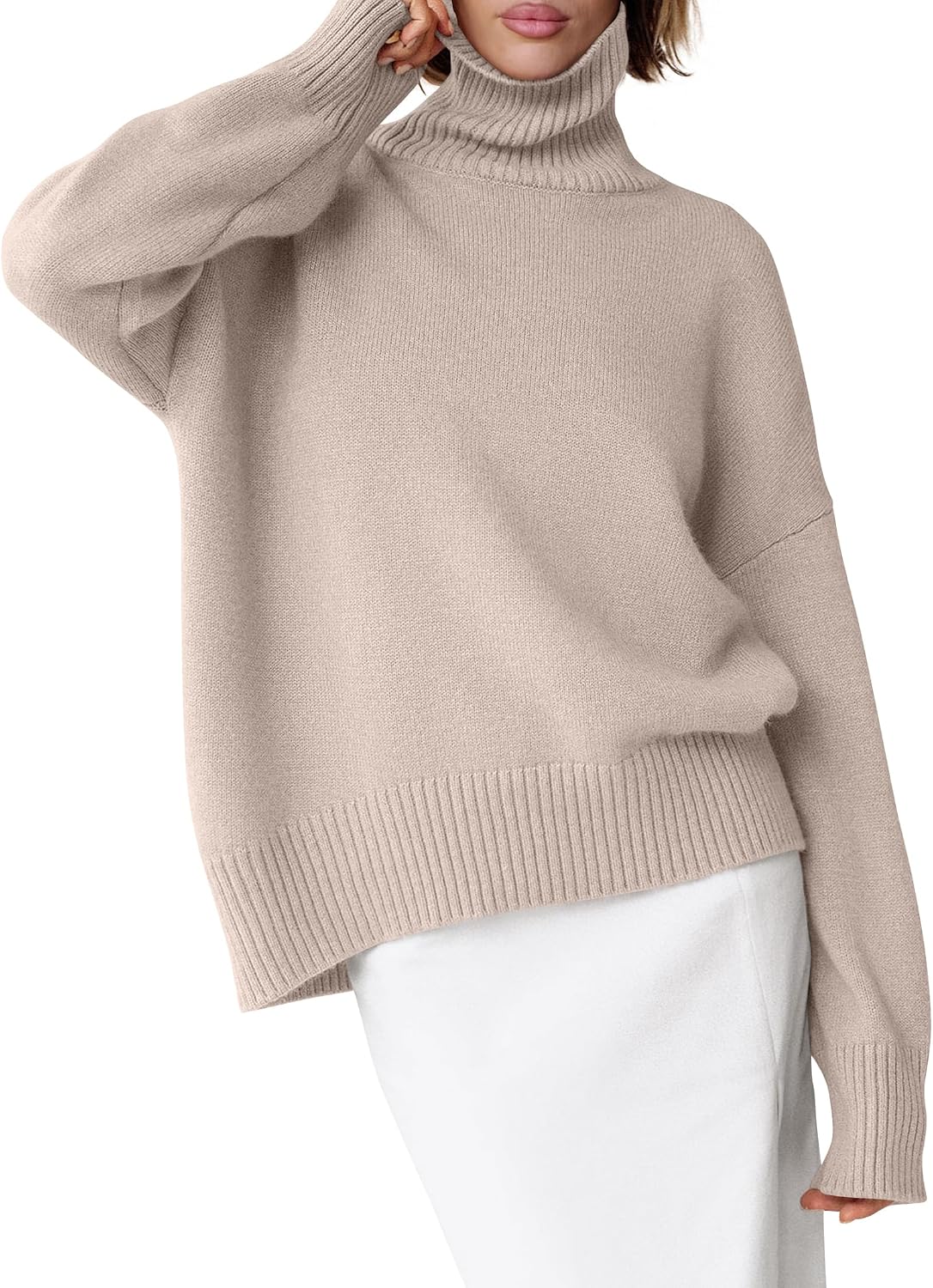 Oversized Turtleneck Sweater